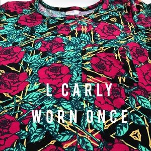 Large floral Carly by LuLaRoe